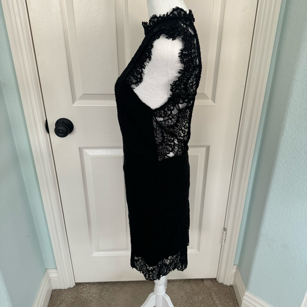 Free People Intimately Daydream Bodycon Slip Black Lace Sheath Dress - Picture 9 of 11